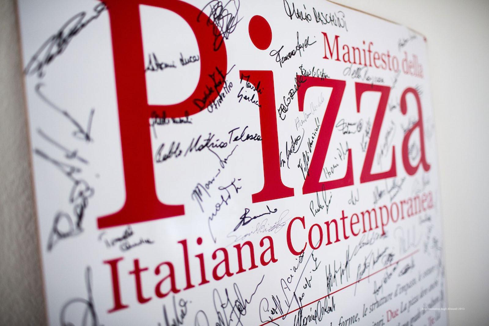 Manifesta della Pizza Italiana Contemporanea